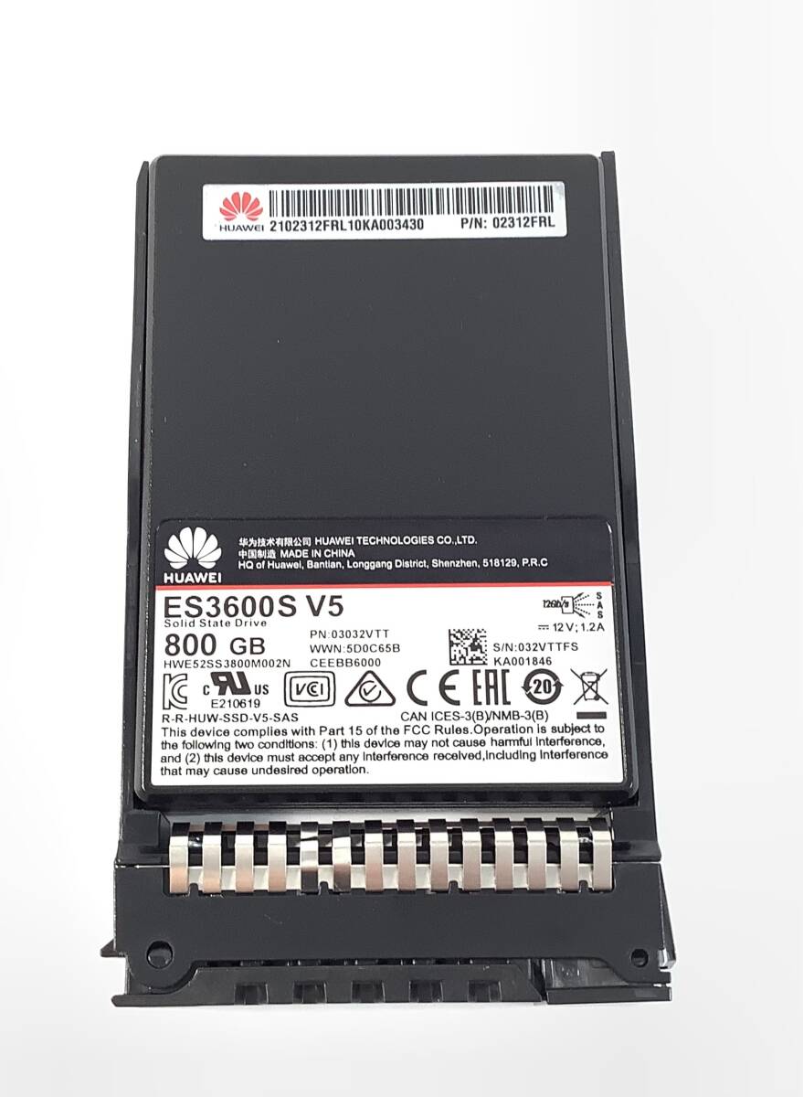 S71014210 HUAWEI SAS 800GB 2.5インチ SSD 1点【中古動作品、複数出品】_画像1