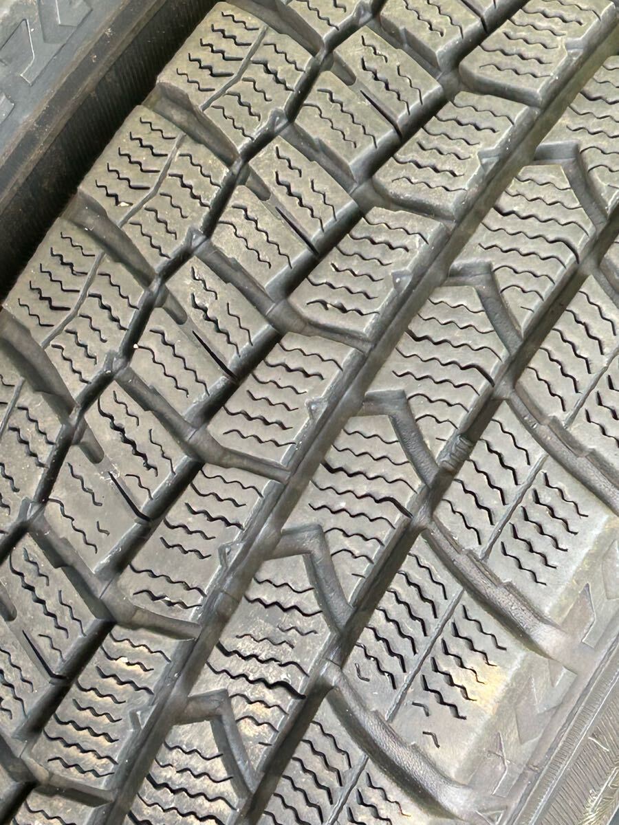 165/70R14 2022年スタッドレス DUNLOP WINTER MAXX ４本セット トヨタ純正スチールDK 4穴 14×5J ET+39 PCD100 ハブ径54mm_画像6