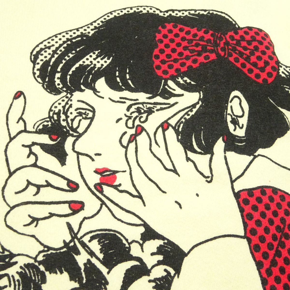 ★レア♪原田ちあき★地獄！スウェットシャツL/トレーナースエットシャツマンガグッズ漫画メンズTシャツ_画像4