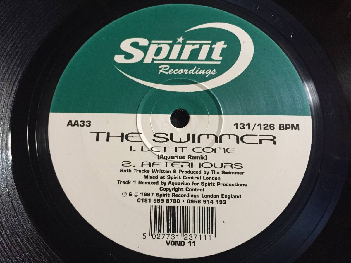 ★TRANCE/HOUSE★The Swimmer / Treatin' Me Right 12EP★[QZOC8]_画像4