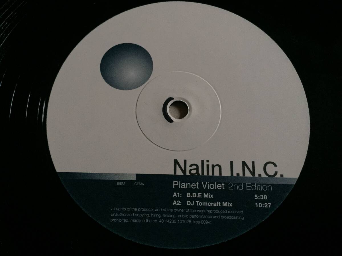 ★TRANCE★Nalin I.N.C. / Planet Violet (2nd Edition) 12EP★[QZOC8]_画像3