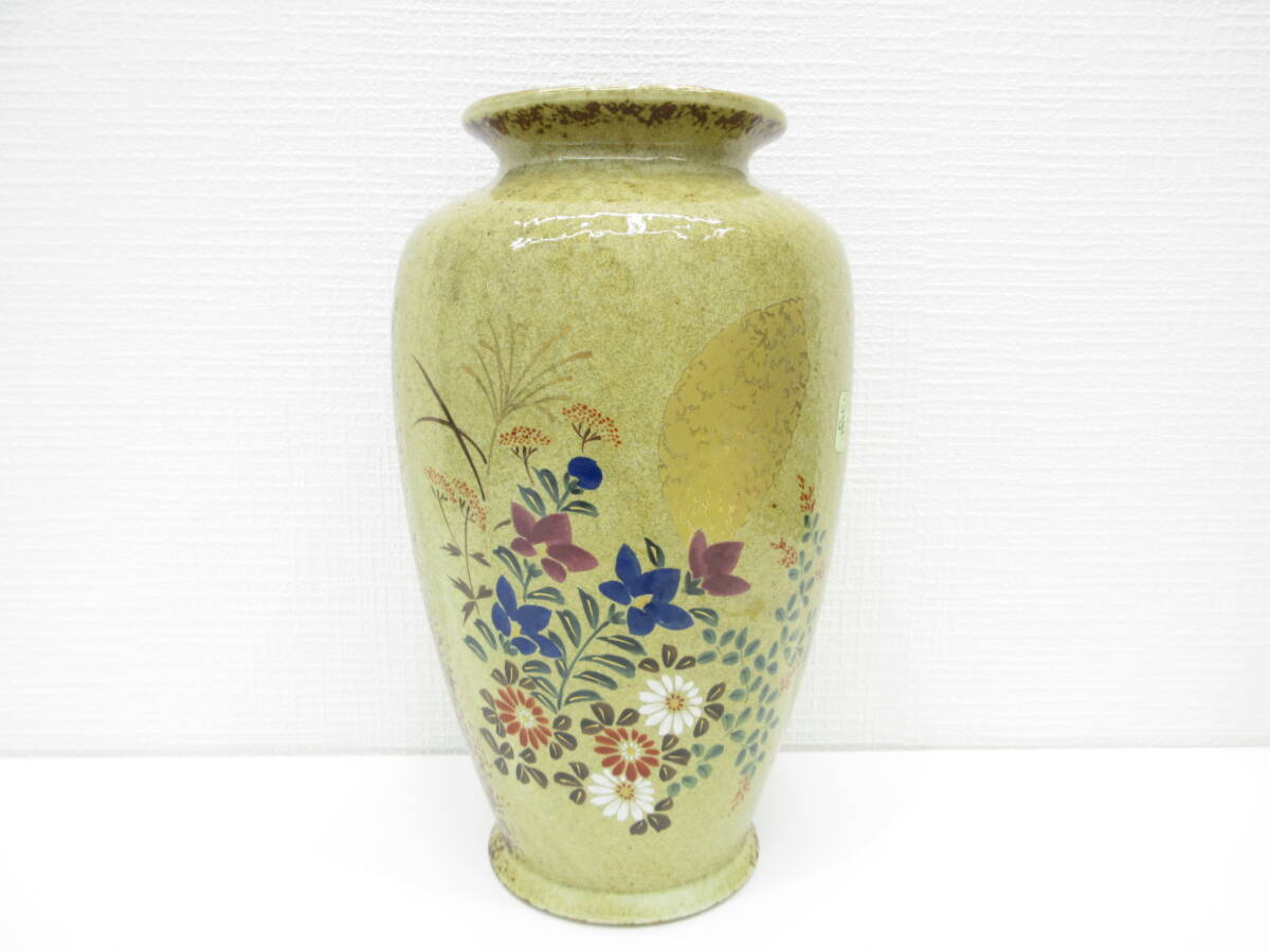 骨董祭 九谷焼 匠峰 花瓶 花器 壷 壺 花入 工芸品 陶磁器 美術品 コレクション 置物 飾物 インテリア 茶道具 華道具 現状渡し 要画像確認_画像2