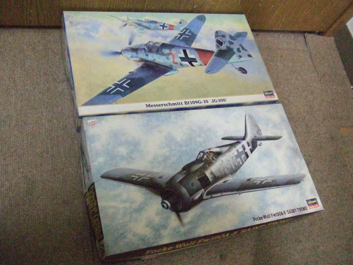 R368⑧ 未組立！６箱まとめ　HASEGAWA/ハセガワ プラモデル 戦闘機 飛行機 1:48　 まとめ売り 大量 セット　_画像4