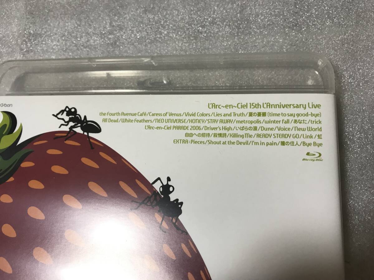 L’Arc-en-Ciel☆15th L'Anniversary LIVE Blu-ray Disc☆中古_画像4