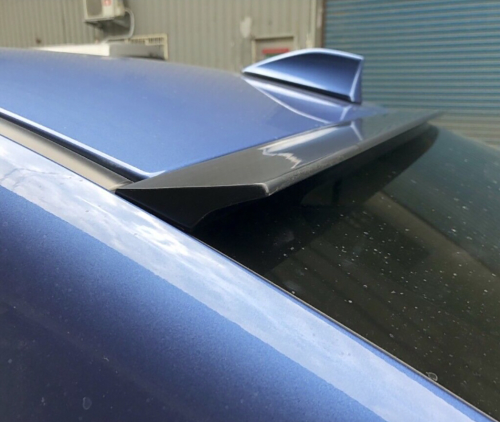 [即納] VRS リアルーフスポイラー素地 艶消黒 トヨタ プリウス ZVW30 3代目 セダン 09-15 (H21-H27) 汎用 PVC PUF ウイング スポイラー _画像7