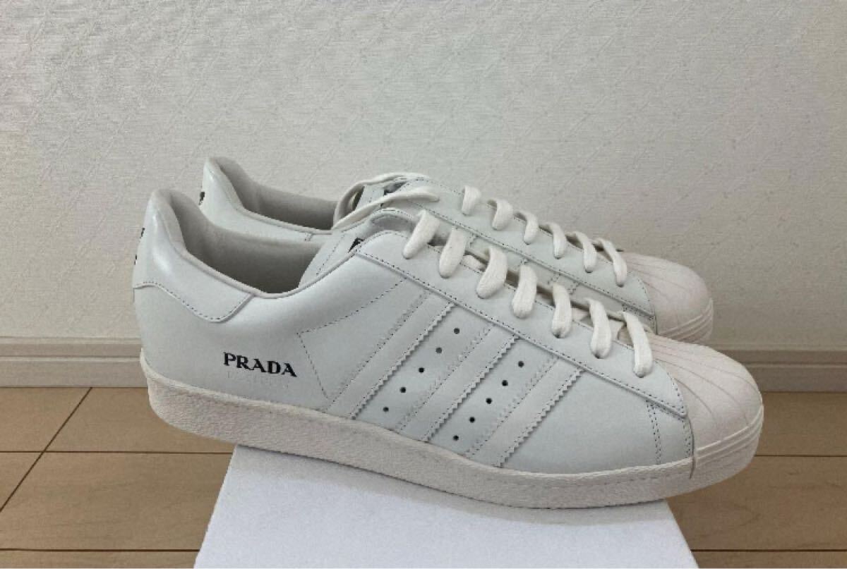  новый товар 30cm PRADA × Adidas Super Star Prada super Star 