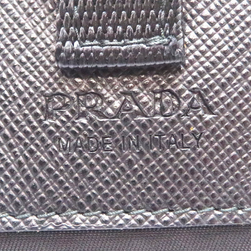 [. талант головной офис ]PRADA Prada Re-Nylon смартфон кейс 2ZH108 прочее мелкие вещи нейлон черный женский * мужской DH89760