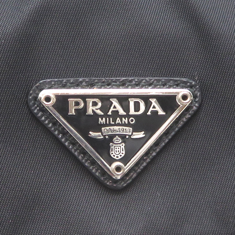 [. талант головной офис ]PRADA Prada Re-Nylon смартфон кейс 2ZH108 прочее мелкие вещи нейлон черный женский * мужской DH89760