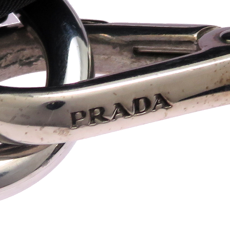 [. талант головной офис ]PRADA Prada Re-Nylon смартфон кейс 2ZH108 прочее мелкие вещи нейлон черный женский * мужской DH89760