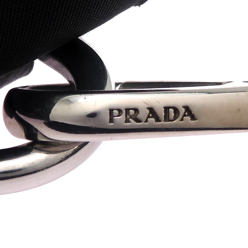 [. талант головной офис ]PRADA Prada Re-Nylon смартфон кейс 2ZH108 прочее мелкие вещи нейлон черный женский * мужской DH89760