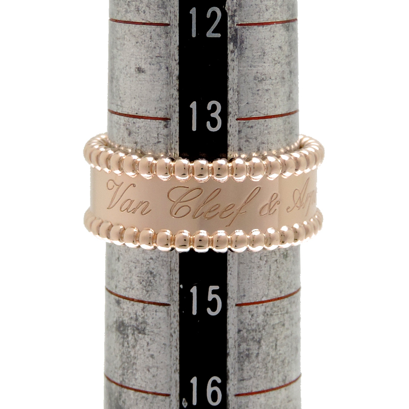 ［飯能本店］Van Cleef & Arpels ヴァンクリーフ＆アーペル ペルレ シニアチュール #54 VCARN32400 リング・指輪 14号 DH89872_画像7