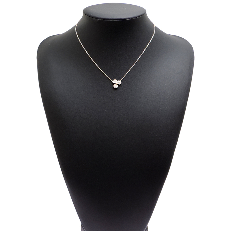 ［飯能本店］TIFFANY&Co. ティファニー ペーパーフラワー ダイヤモンド ネックレス 750ピンクゴールド レディース DH89878_画像7