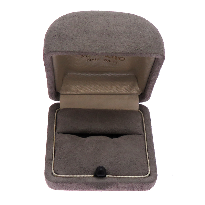 ［飯能本店］MIKIMOTO ミキモト 約8.5ｍｍ パール ダイヤモンド リング・指輪 K18イエローゴールド 11.5号 レディース DH89981_画像8