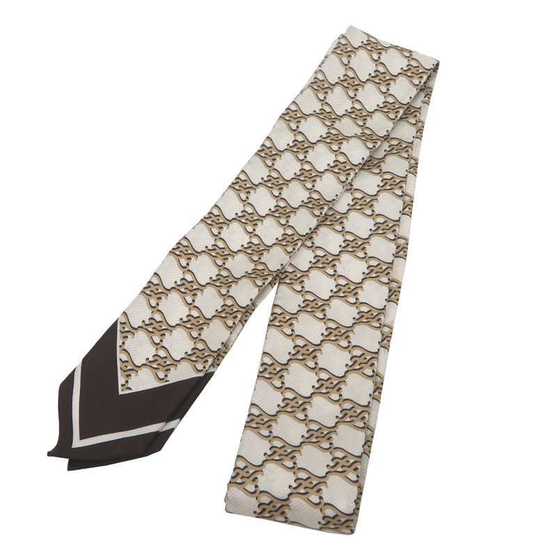 [. талант головной офис ]FENDI Fendi * бирка нет шарф шелк оттенок бежевого женский DH90116