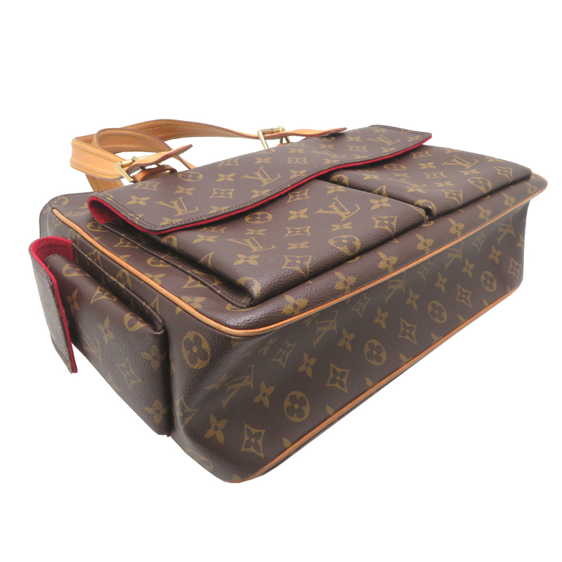 ［銀座店］LOUIS VUITTON LV ルイ・ヴィトン ミュティプリシテ M51162 ( 廃番 ) ショルダーバッグ モノグラム ブラウン系 DH89994_画像3