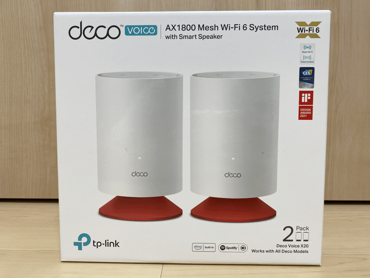 ★美品！使用少ない！TP-Link メッシュ ルーター Wi-Fi 6 無線LAN Alexa搭載 メッシュ ルーター 無線 LAN TP Link Deco Wi-Fi 6 ★中古品