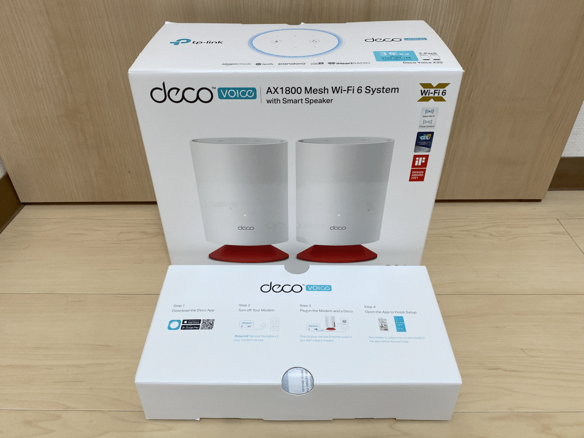 ★美品！使用少ない！TP-Link メッシュ ルーター Wi-Fi 6 無線LAN Alexa搭載 メッシュ ルーター 無線 LAN TP Link Deco Wi-Fi 6 ★中古品