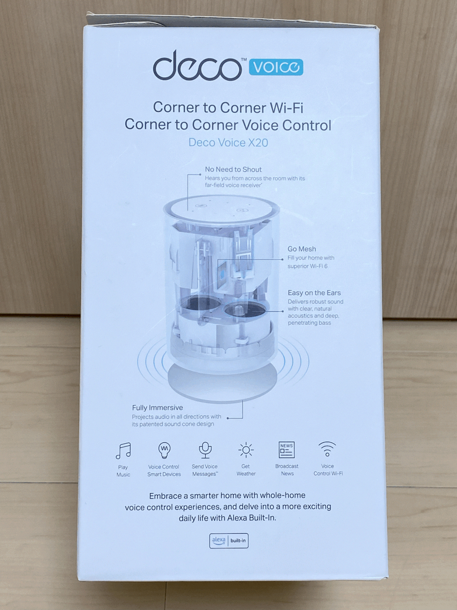 ★美品！使用少ない！TP-Link メッシュ ルーター Wi-Fi 6 無線LAN Alexa搭載 メッシュ ルーター 無線 LAN TP Link Deco Wi-Fi 6 ★中古品