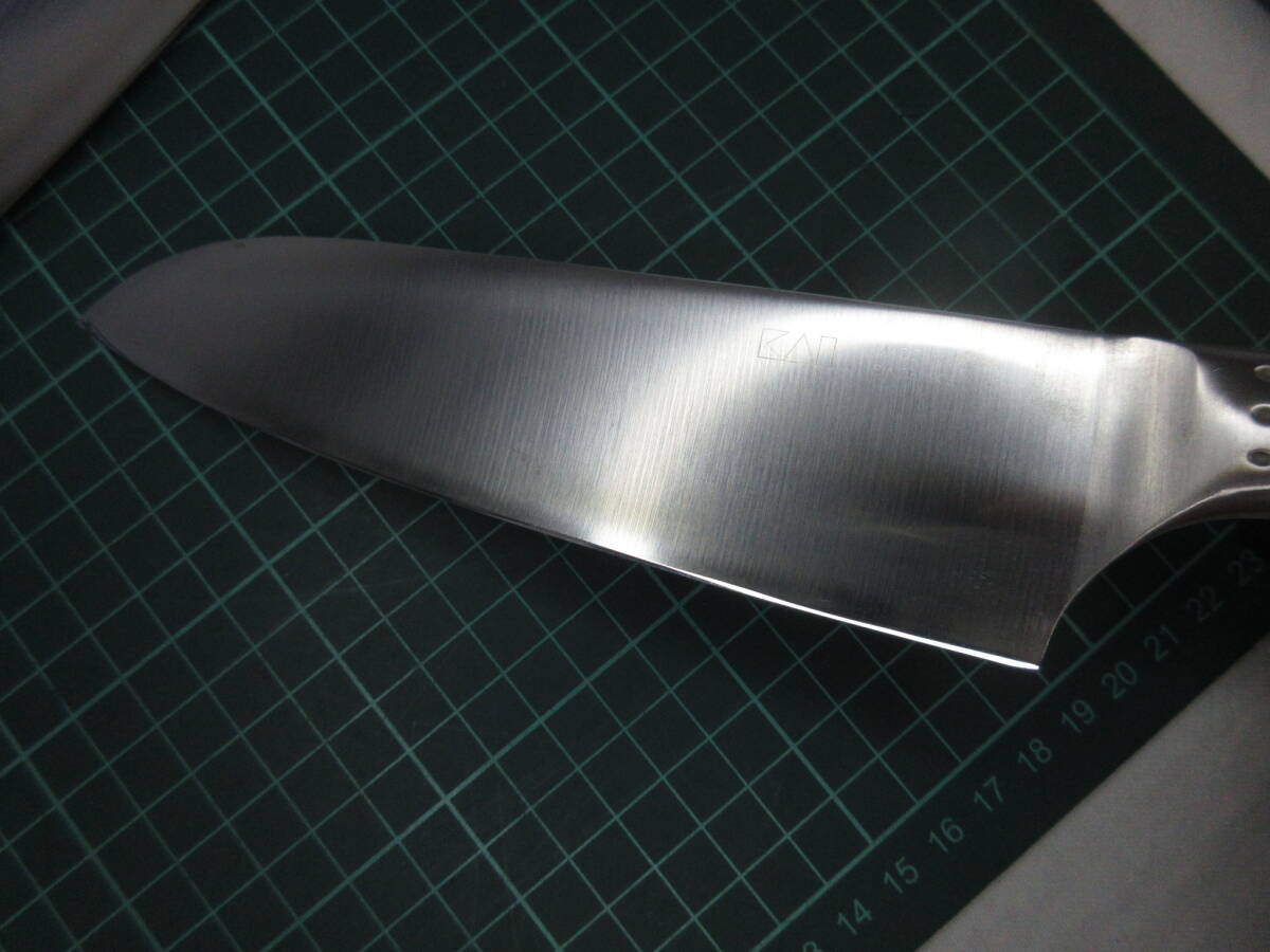 磨き＆研ぎ　追加写真有　関孫六セット　匠創　三徳包丁１７ｃｍ　わかたけ三徳包丁１５ｃｍ_画像8