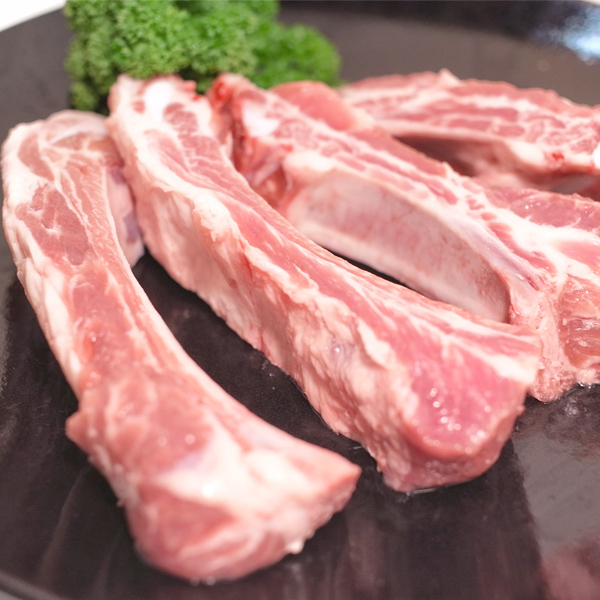1円【1数】豚スペアリブ 1枚 豚肉 豚スペアリブ バラ バラ肉 BBQ ステーキ バーベキュー 業務用 贈答 訳あり 4129_画像3