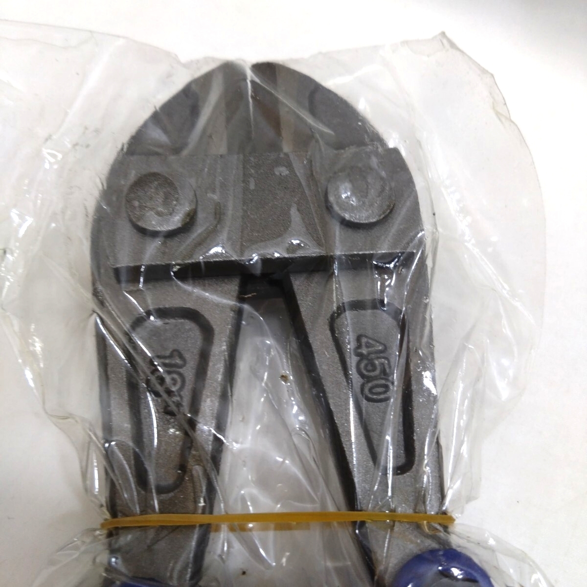 【新品 未使用】 稲穂 ボルトクリッパー ワイヤー切断機 HBC-450 450㎜ INAHO 18インチ 軟線8mm 硬線6mm チェーンカッター ケーブル B_画像2