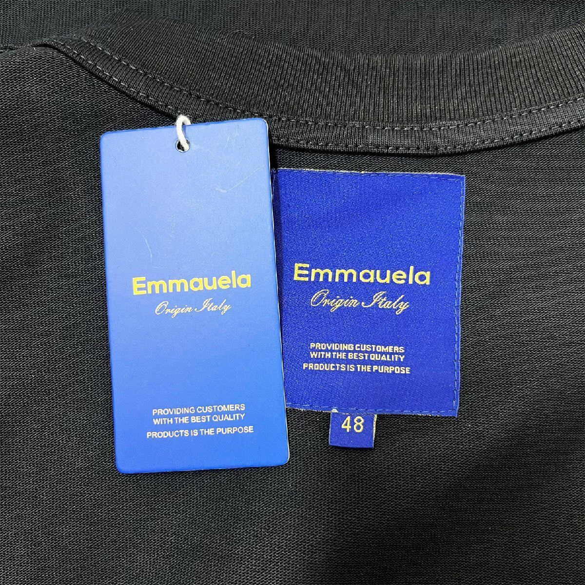 逸品・半袖Tシャツ 定価2万◆Emmauela・イタリア・ミラノ発◆コットン100％ 快適 吸汗 クマ 個性 トップス アメカジ 日常 2XL/52サイズ_画像8