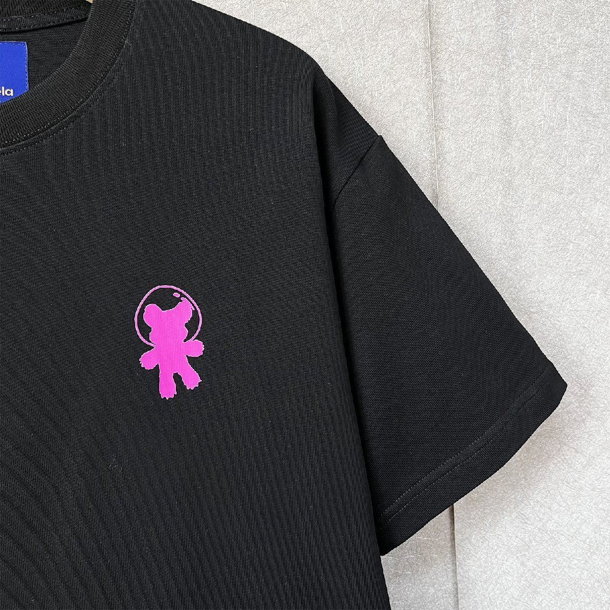 逸品・半袖Tシャツ 定価2万◆Emmauela・イタリア・ミラノ発◆コットン100％ 快適 吸汗 クマ 個性 トップス アメカジ 日常 2XL/52サイズ_画像6