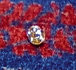 FLBP ファンシーライトブラウニッシュピンク 0.122カラット希少ピンクダイヤ SI‐2の輝き!中央宝石研究所ソーティング付_画像5