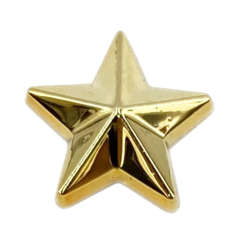 TRS ワンポイントアクセサリー 星型 アクリル 15mm ゴールド 10個入 380020_画像2