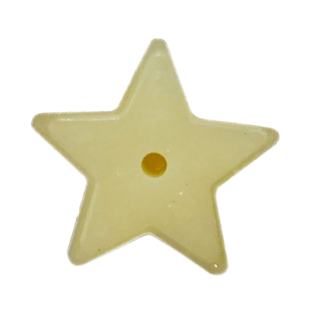 TRS ワンポイントアクセサリー 星型 アクリル 15mm ゴールド 10個入 380020_画像3