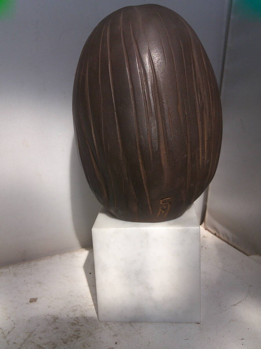 船越保武、元新制作協会会員・「K嬢」・ブロンズ_画像4