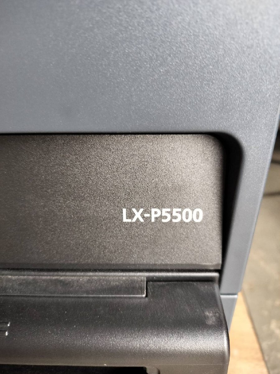 ◆Canon LX-P5500 通電OK　ラベル印刷　カラーラベルプリンター【E0830M11BM】_画像6