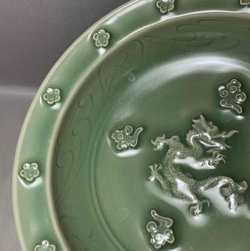 【藤】青磁龍平鉢　(250916李)