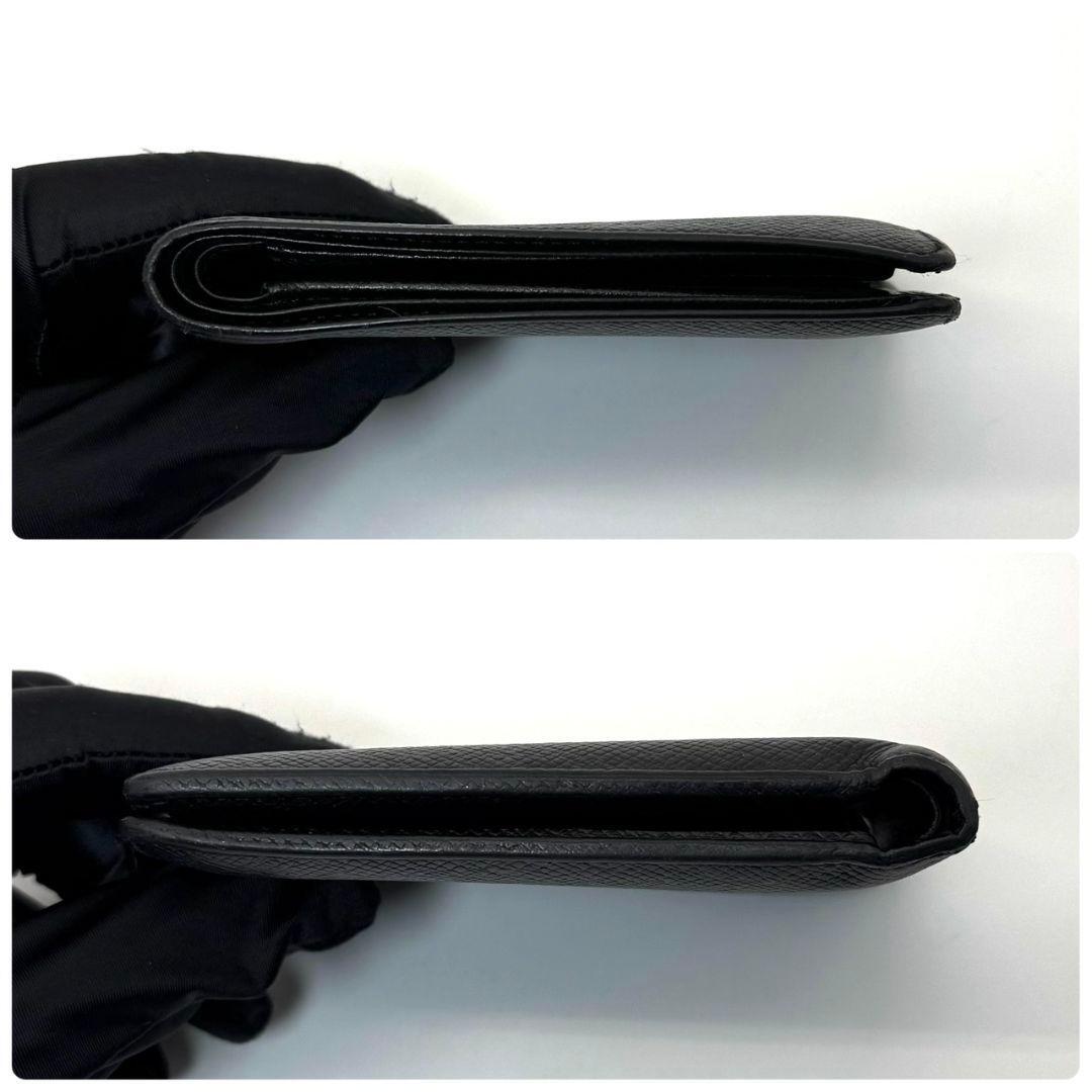 ルイヴィトン タイガ ポルトフォイユ ミュルティプル M30952 財布 折り財布 二つ折り ウォレット 札入れ カード 黒 ブラック LOUIS VUITTON