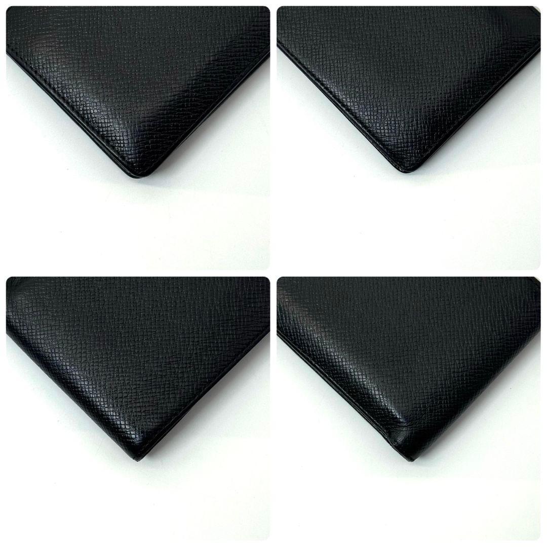 ルイヴィトン タイガ ポルトフォイユ ミュルティプル M30952 財布 折り財布 二つ折り ウォレット 札入れ カード 黒 ブラック LOUIS VUITTON