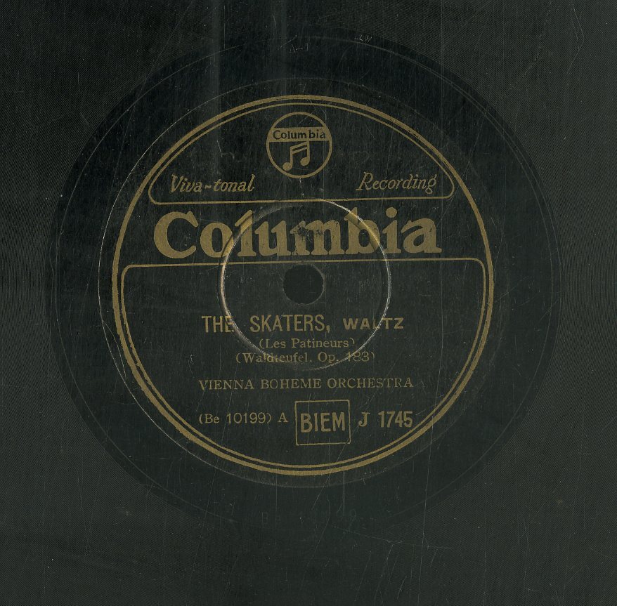 K00038966/SP/Vienna Boheme Orchestra「The Skaters / The Sirens」