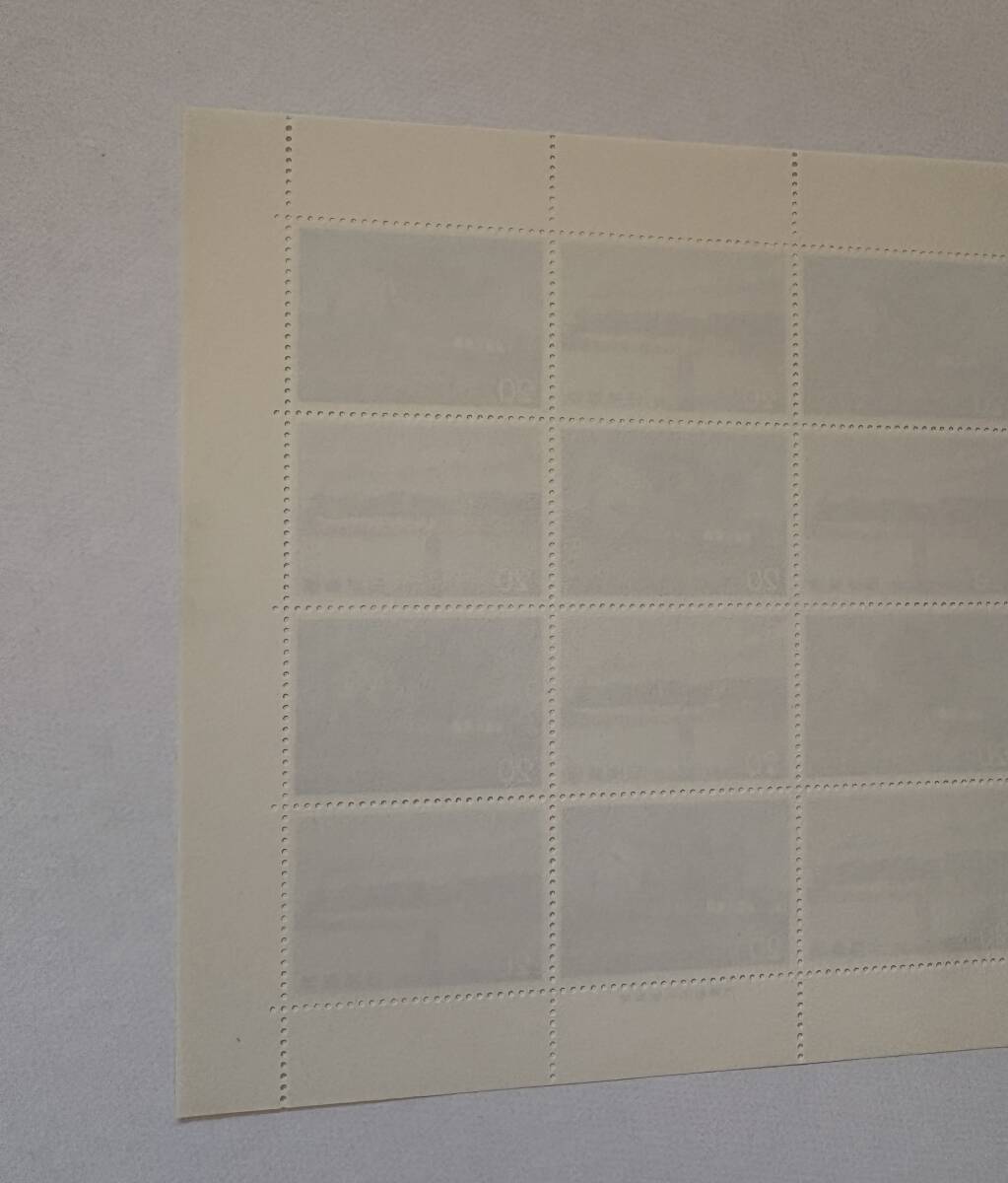 ★記念切手 SLシリーズ 第1集 D51型・C57型 1シート 未使用_画像7