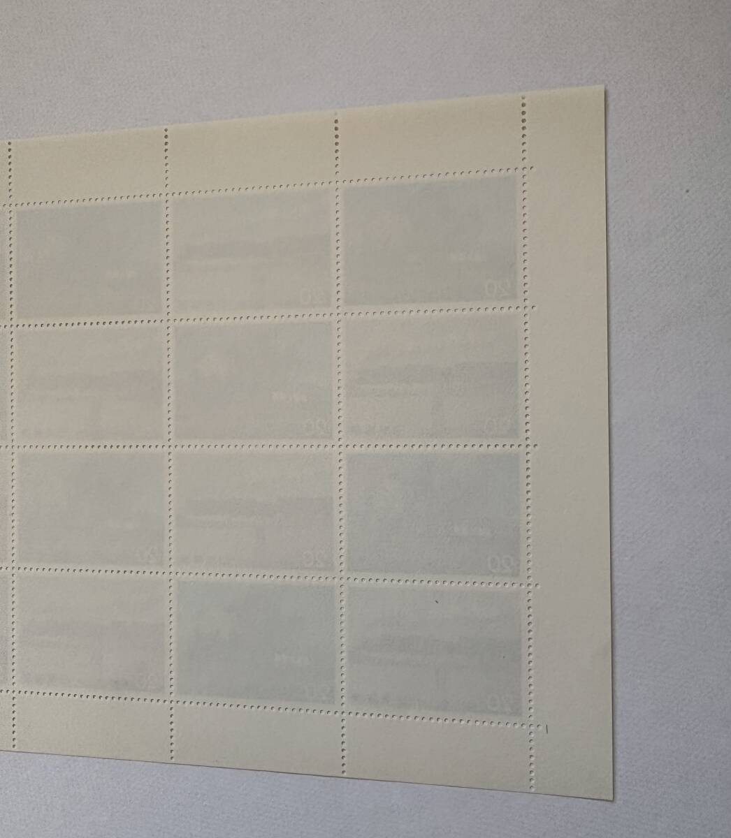 ★記念切手 SLシリーズ 第1集 D51型・C57型 1シート 未使用_画像8