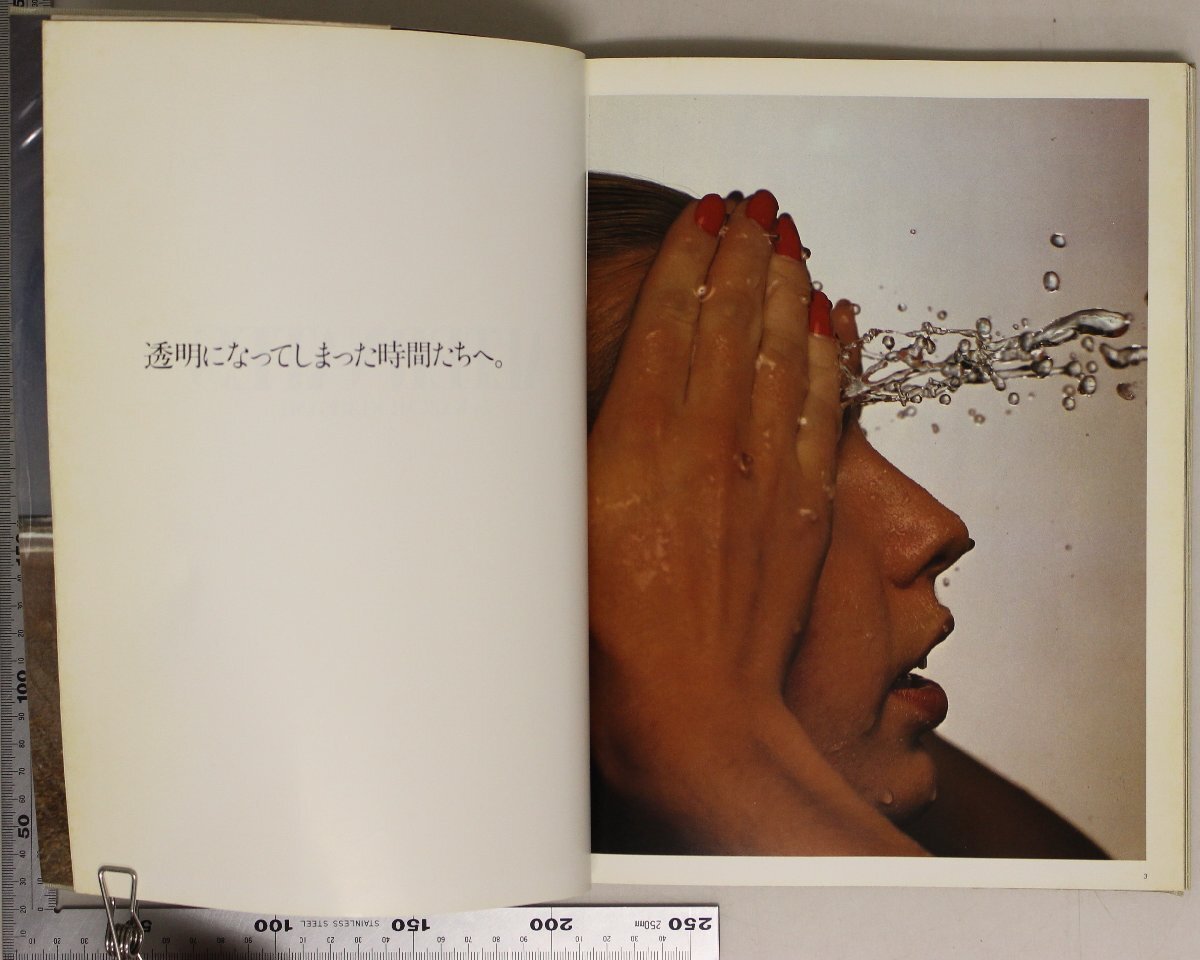 写真集『ALTERNATES 操上和美写真集 プレーン別冊』誠文堂新光社 補足:透明になってしまった時間たちへ僕は時間意識で撮るキャメル_画像6