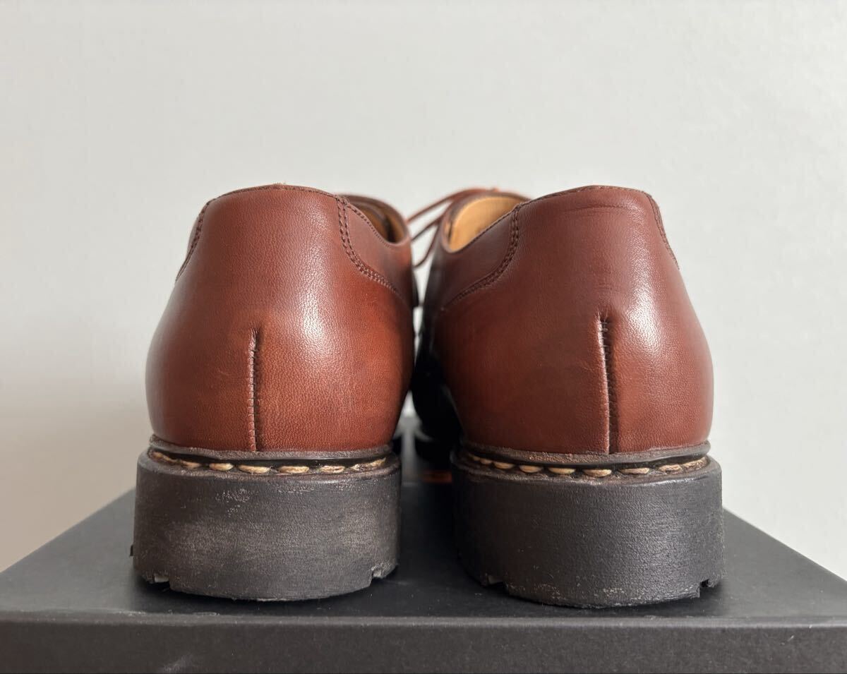 Paraboot CHAMBORD uk10 パラブーツ シャンボード　ブラウン MADE IN FRANCE PARATEX レザー 短靴 _画像5