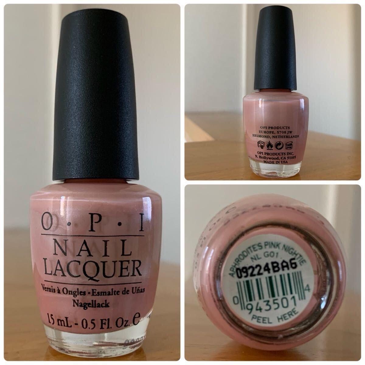 ★【超美品】色彩華やか《O.P.I》ネイルカラー★4色セット　オトメOK！強め女子OK！　基本で必須の定番色　ネイルラッカー　オーピーアイ_画像8