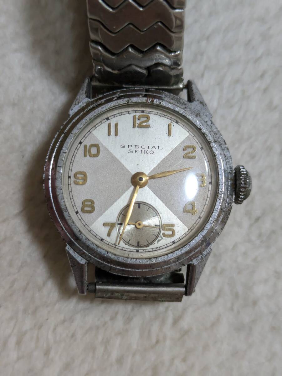 SPECIAL　SEIKO　手巻き　腕時計_画像1