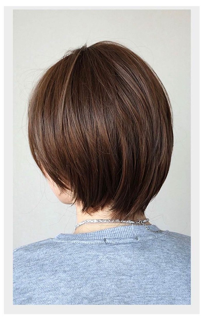 ショート ウィッグ 男装 フルウィッグ 女性 ウイッグ 小顔 空気感 自然 耐熱 通気性 医療用 コスプレ 大人_画像7