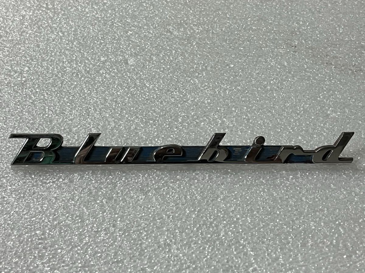 【当時物】日産 510 ブルーバード SSS トランク エンブレム NISSAN DATUSN クーペ 旧車_画像1