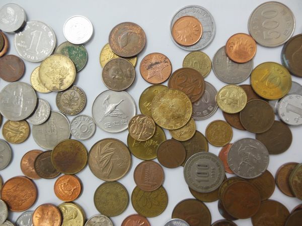 海外旧硬貨　アジアなどばらばら約840ｇ　外国旧硬貨 お安くどうぞ_画像4