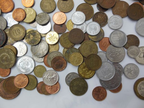 海外旧硬貨　アジアなどばらばら約840ｇ　外国旧硬貨 お安くどうぞ_画像7