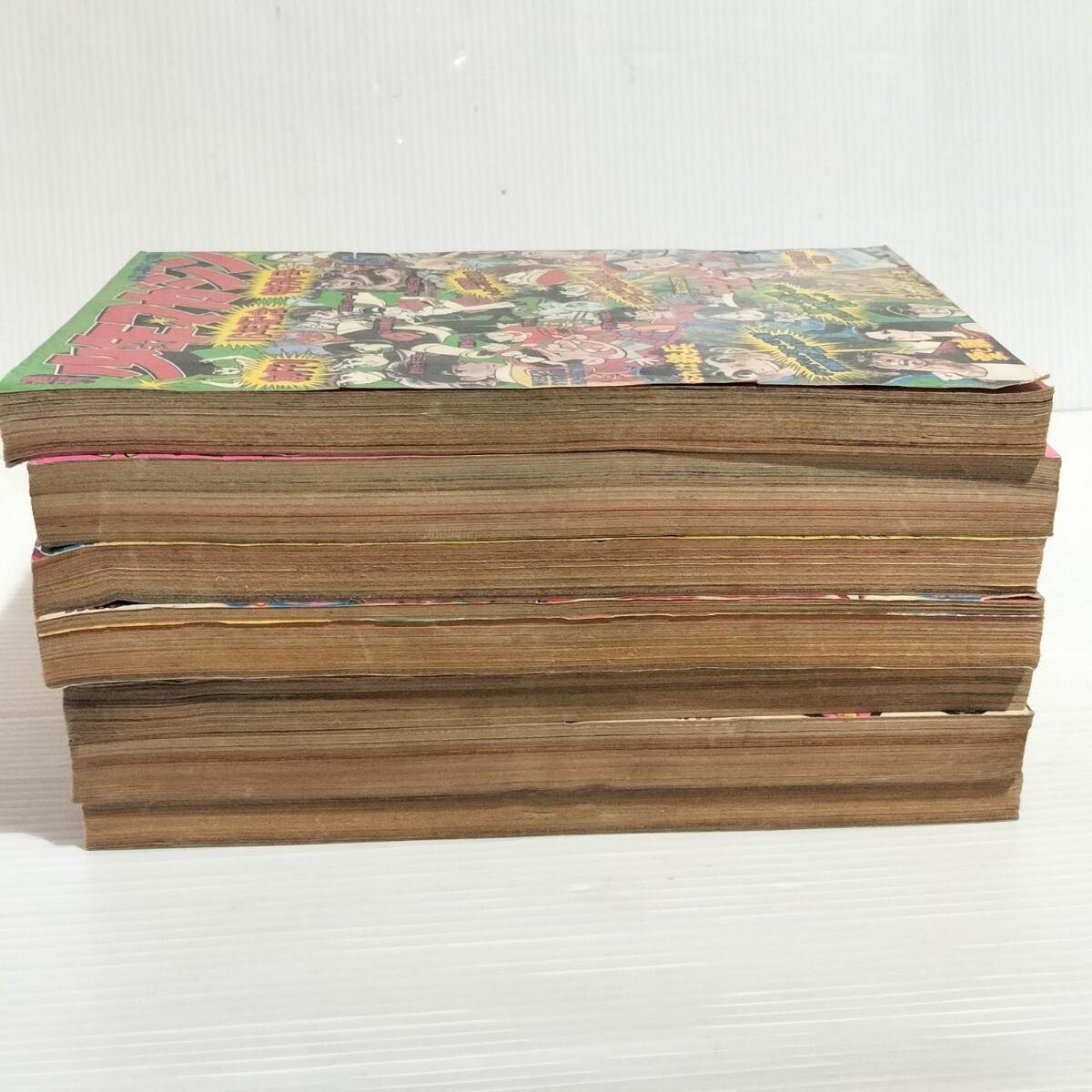 週刊少年マガジン 昭和レトロ 雑誌 漫画 当時物　1974 1968 1976 1977年 おれは鉄兵 天才バカボン 等　　KO_画像4