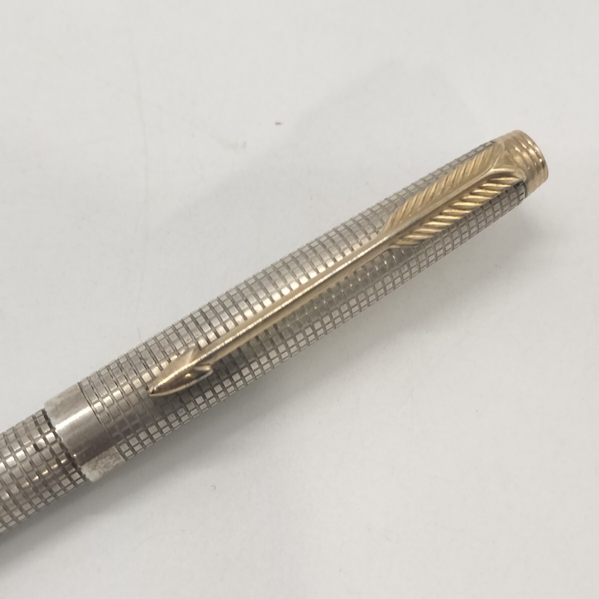 PARKER パーカー 75 シズレ ボールペン USA STERLING スターリングシルバー ノック式 文房具 筆記用具　　J_画像4