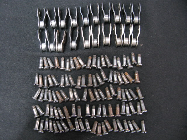 ピスト?競(jìng)輪/NJS認(rèn)定【HKK Vertex】半コマ14個(gè)＆チェーンピン101個(gè)?【D.I.D】半コマ6個(gè)中古品