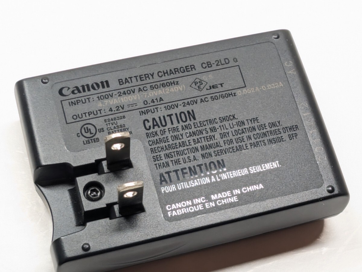 【送料無料】Canon バッテリーチャージャー CB-2LD 純正 #009_画像7